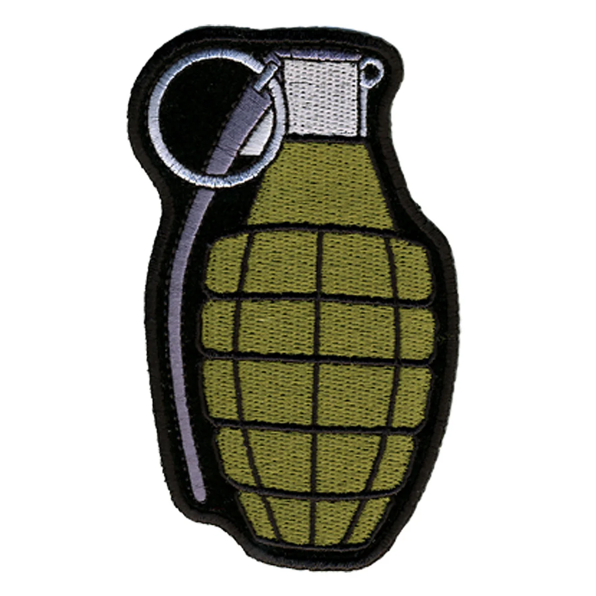 Secure Hot Leathers PPA4212 Hand Grenade 2 x 4 Patch High-Quality