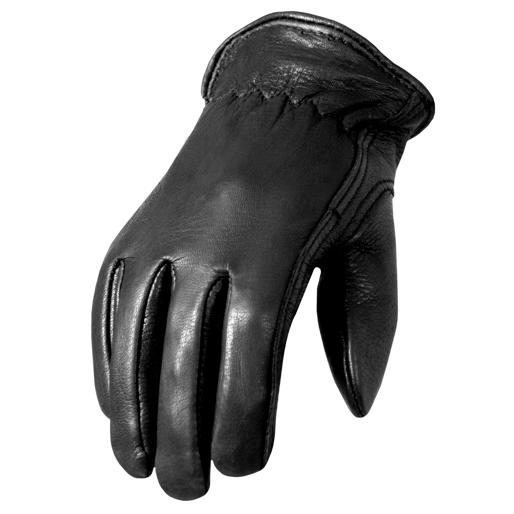 Authentic Hot Leathers GVD1001 Classic Deerskin Driving Glove Detailed