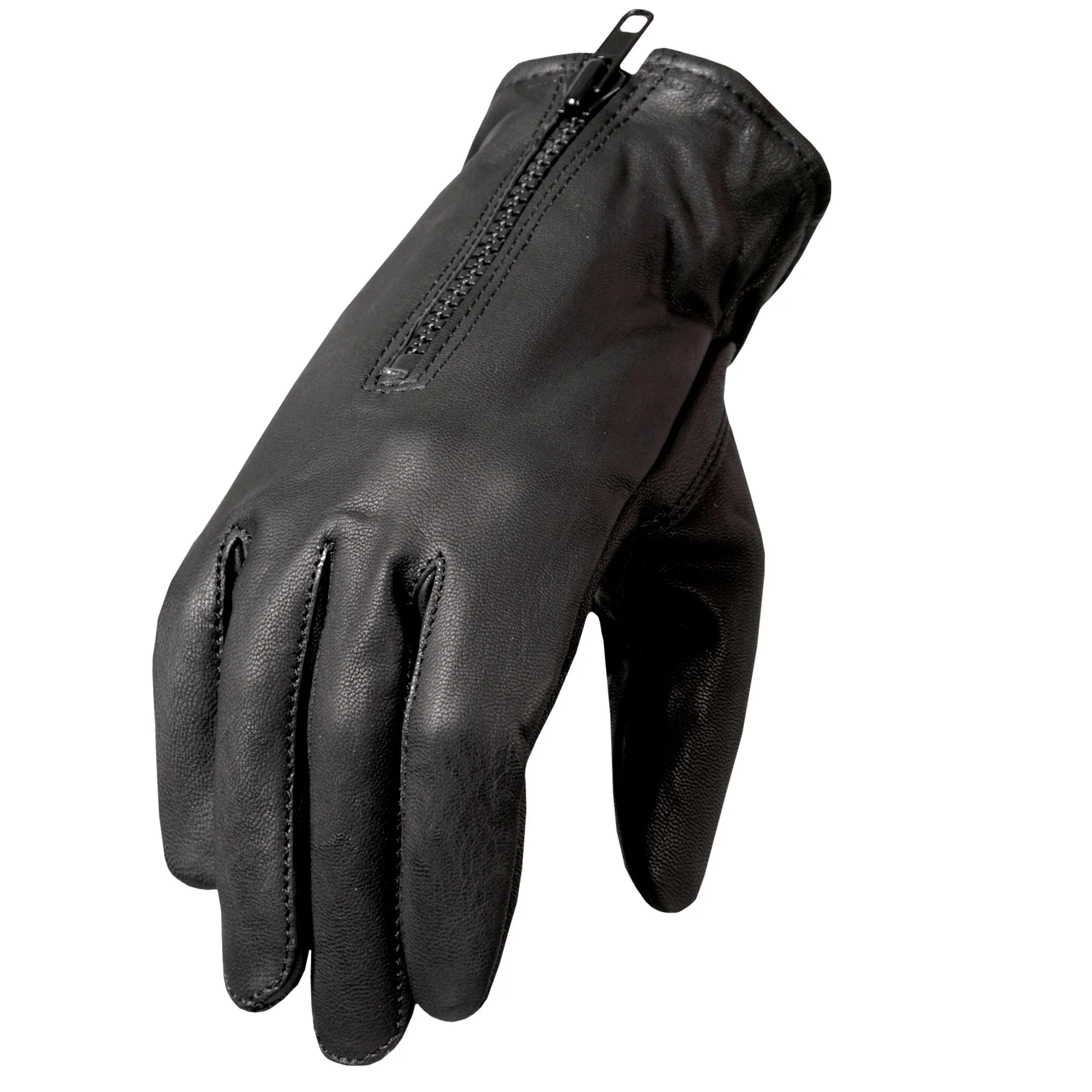Unique Hot Leathers GVM1008 Fleece Lined Leather Glove Superior