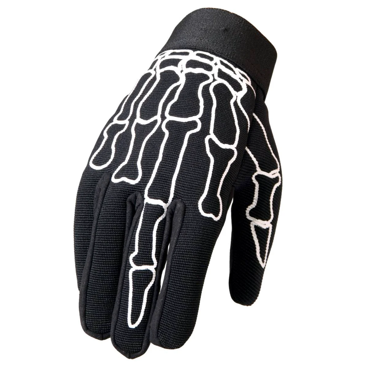 Sophisticated Hot Leathers GVM2011 Skeleton Finger Mechanics Gloves Top-Quality