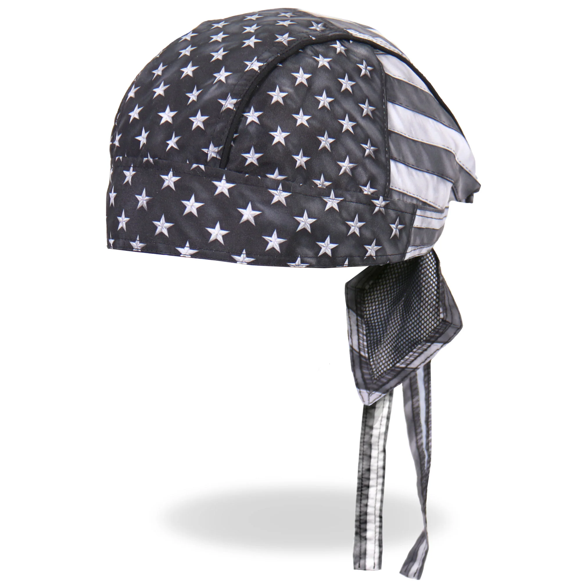 User-Friendly Hot Leathers HWH1092 Gray Flag Headwrap Quality