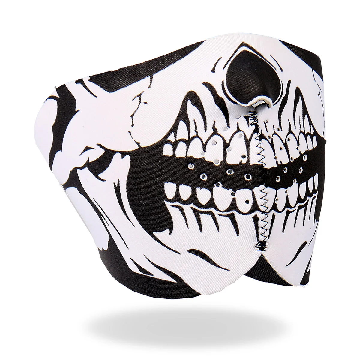 Minimalist Hot Leathers FMB1002 Neoprene Skull 1 2 Face Mask Elegant