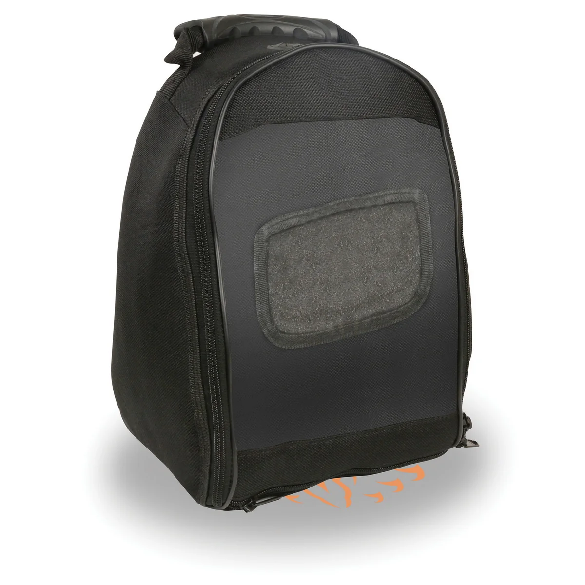 Original Milwaukee Leather MP8905 Black Large Textile Magnetic Tank Bag with Carry Handle Artisan