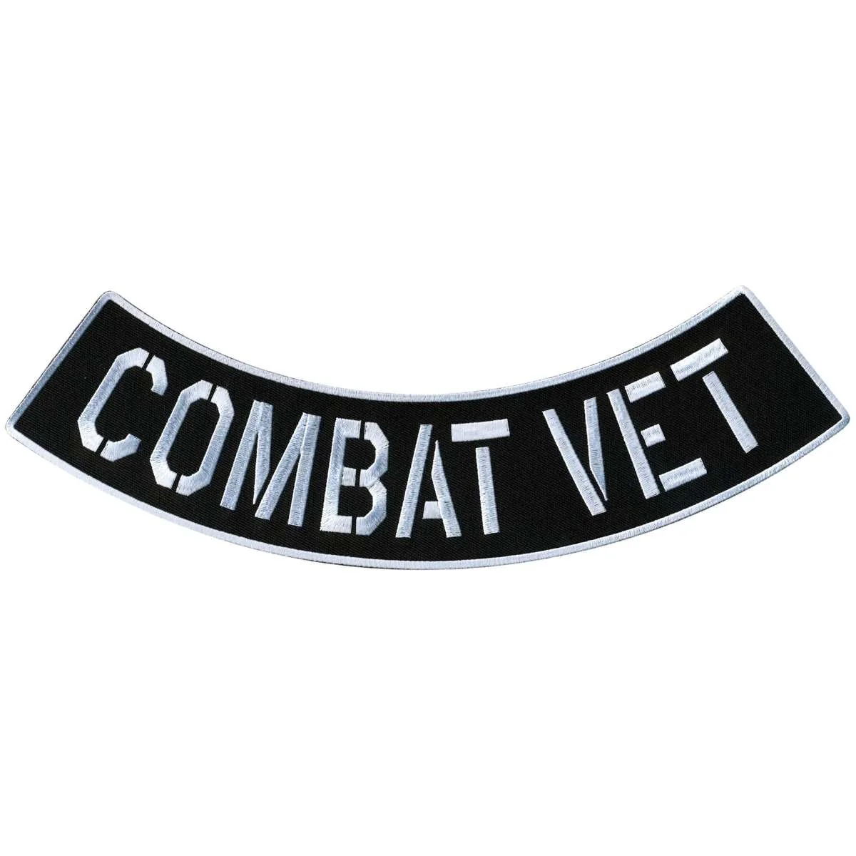 Powerful Hot Leathers Combat Vet 12 X 3 Bottom Rocker Patch PPM5173 Safe