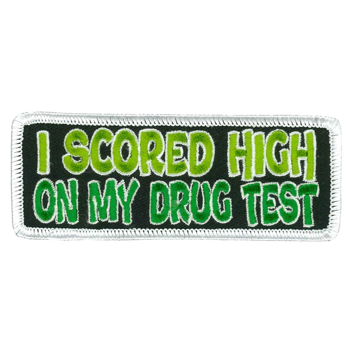 Exceptional Hot Leathers I Scored High On My Drug Test Patch PPL9950 Powerful
