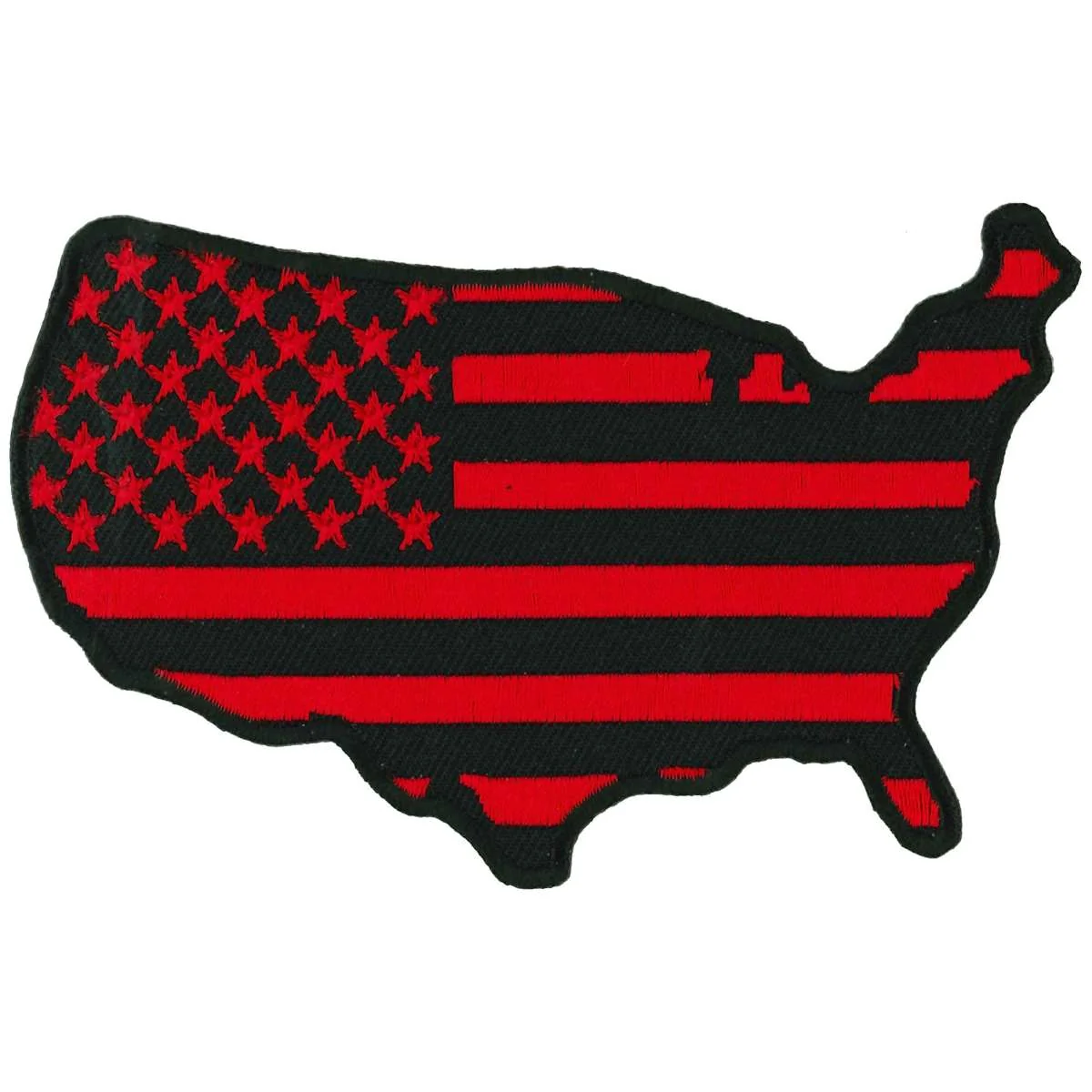 User-Friendly Hot Leathers Red Country Flag 4 Patch PPQ1640 Outstanding