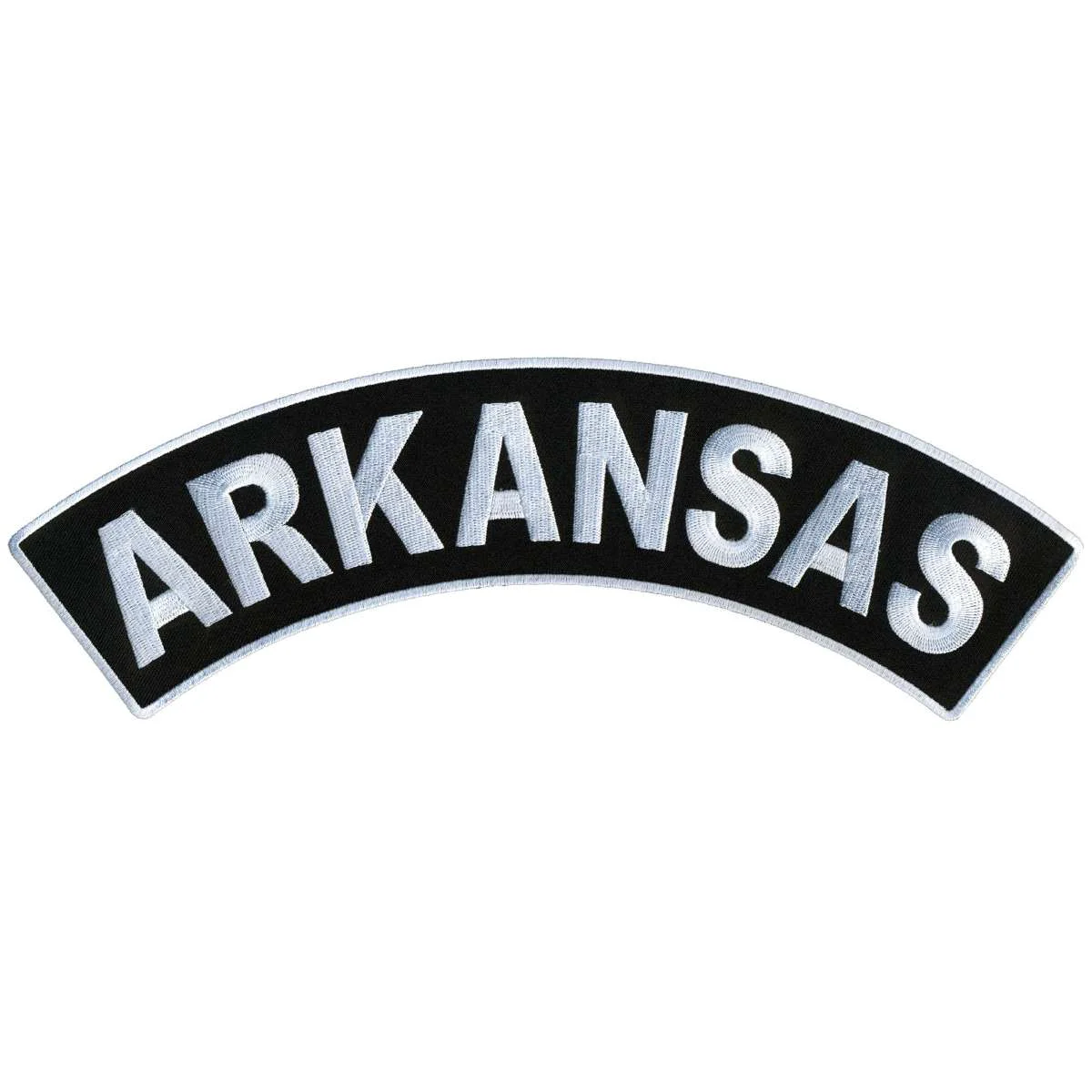 Selected Hot Leathers Arkansas 12 X 3 Top Rocker Patch PPM4007 Dependable