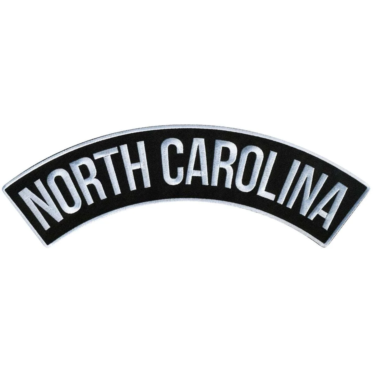 Optimized Hot Leathers North Carolina 12 X 3 Top Rocker Patch PPM4065 Expertly Made