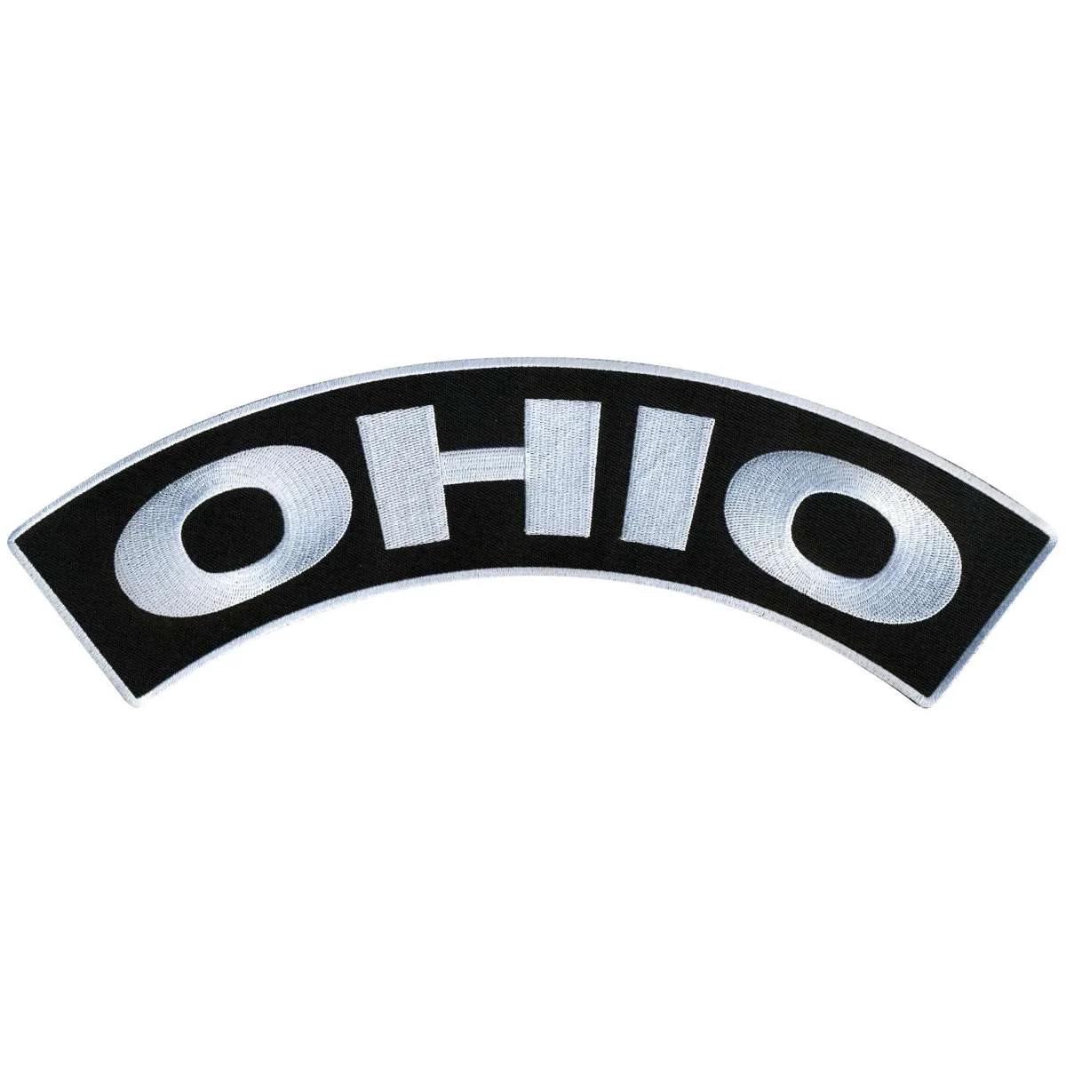 High-End Hot Leathers Ohio 12 X 3 Top Rocker Patch PPM4069 Safe