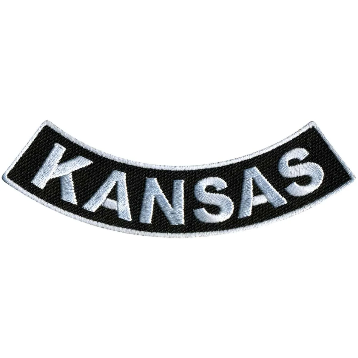 Elegant Hot Leathers Kansas 4 X 1 Bottom Rocker Patch PPM5032 Original