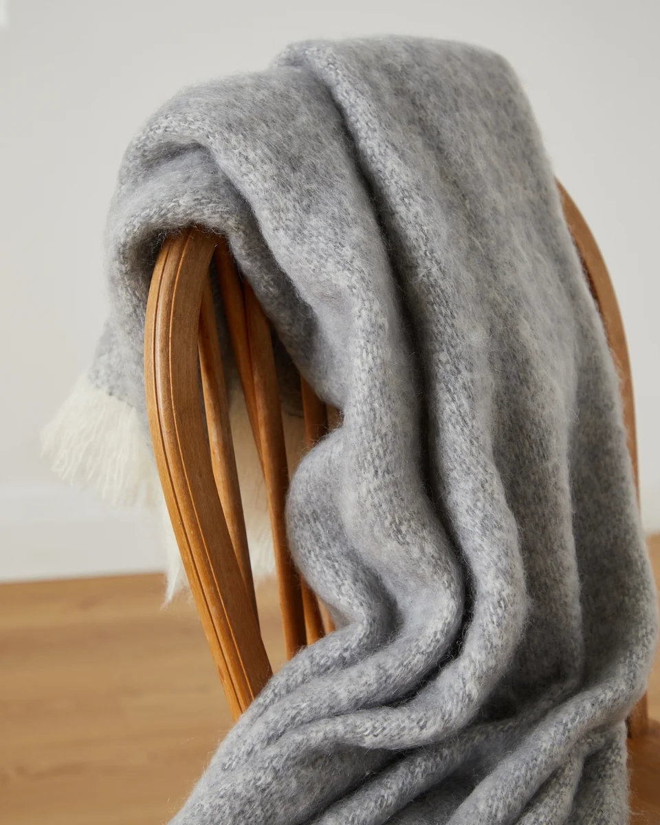 Convenient Foxford Croagh Patrick Mohair Throw Fast