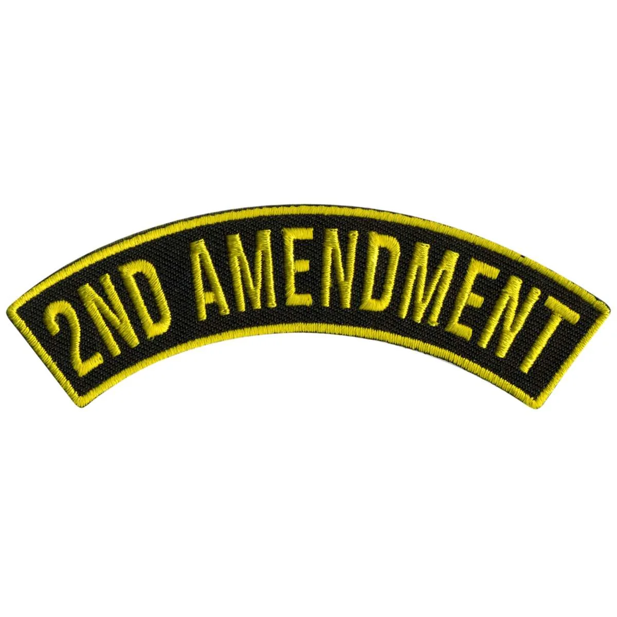 Advanced Hot Leathers 2nd Amendment 4 X 1 Top Rocker Patch PPM4102 Innovative