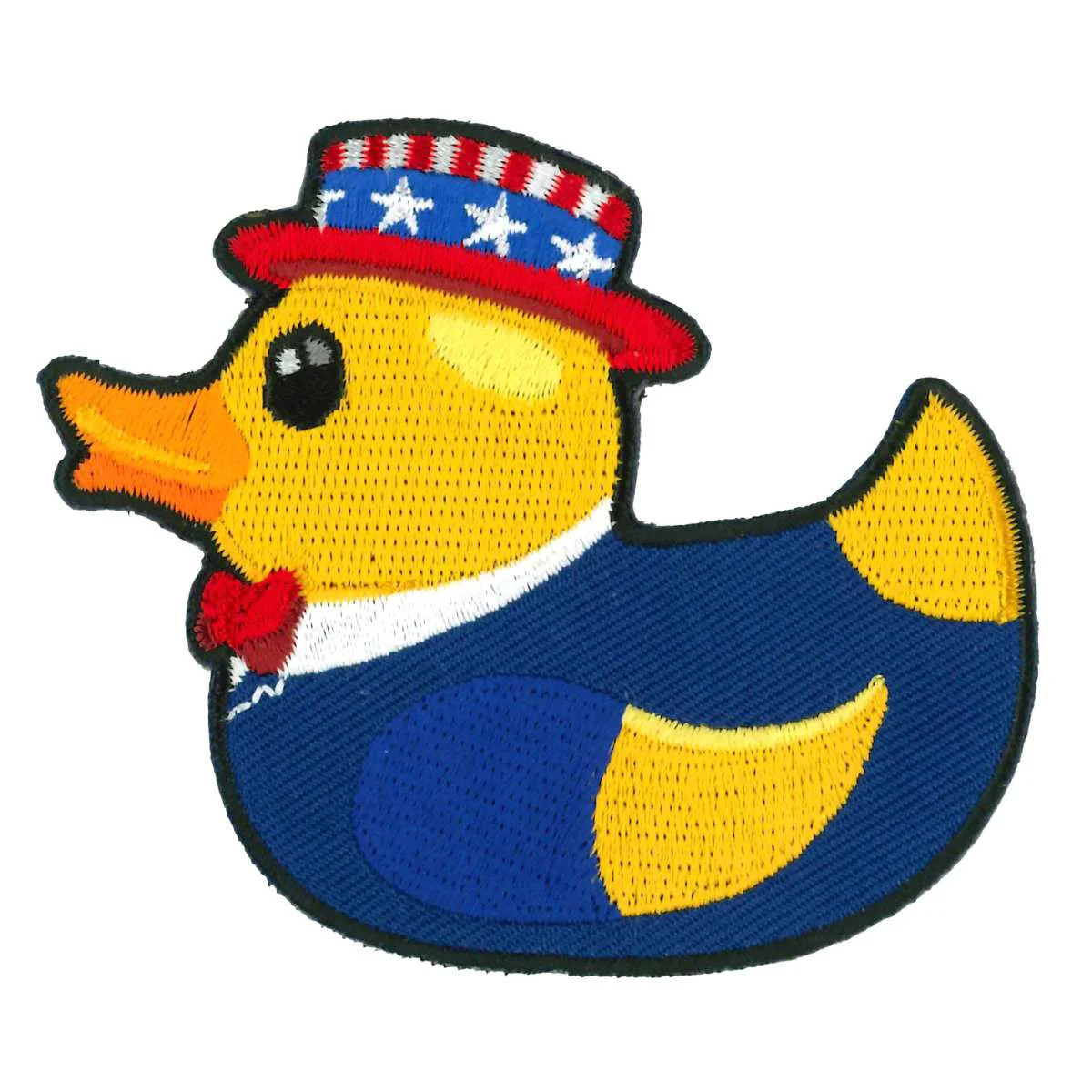 Exclusive Hot Leathers 3 Patriotic Rubber Duck Patch PPQ2210 Lightweight