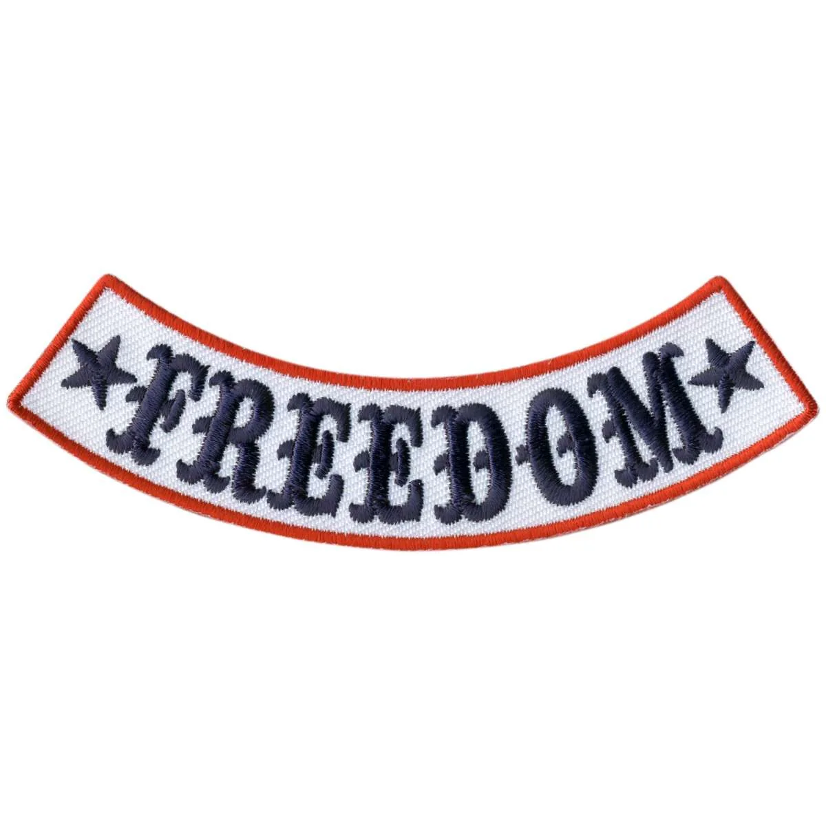 Innovative Hot Leathers dom 4 X 1 Bottom Rocker Patch PPM5134 Consistent