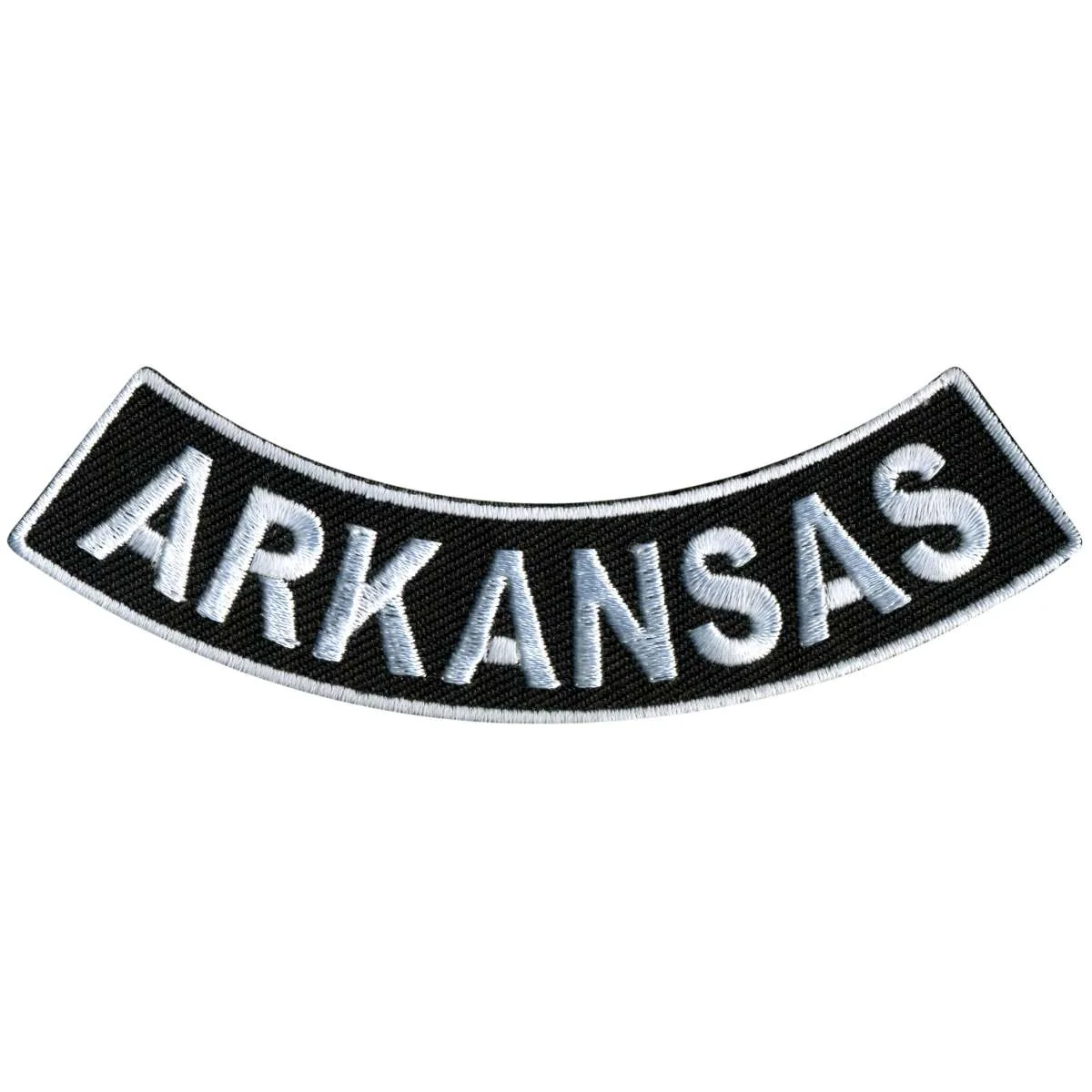 Breathable Hot Leathers Arkansas 4 X 1 Bottom Rocker Patch PPM5008 Genuine