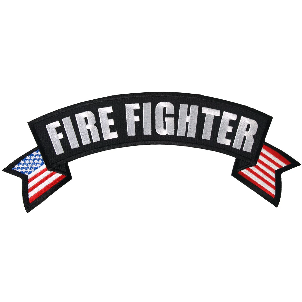 Professional Hot Leathers Fire Fighter Banner 11 x 3 Patch PPM2004 Pure