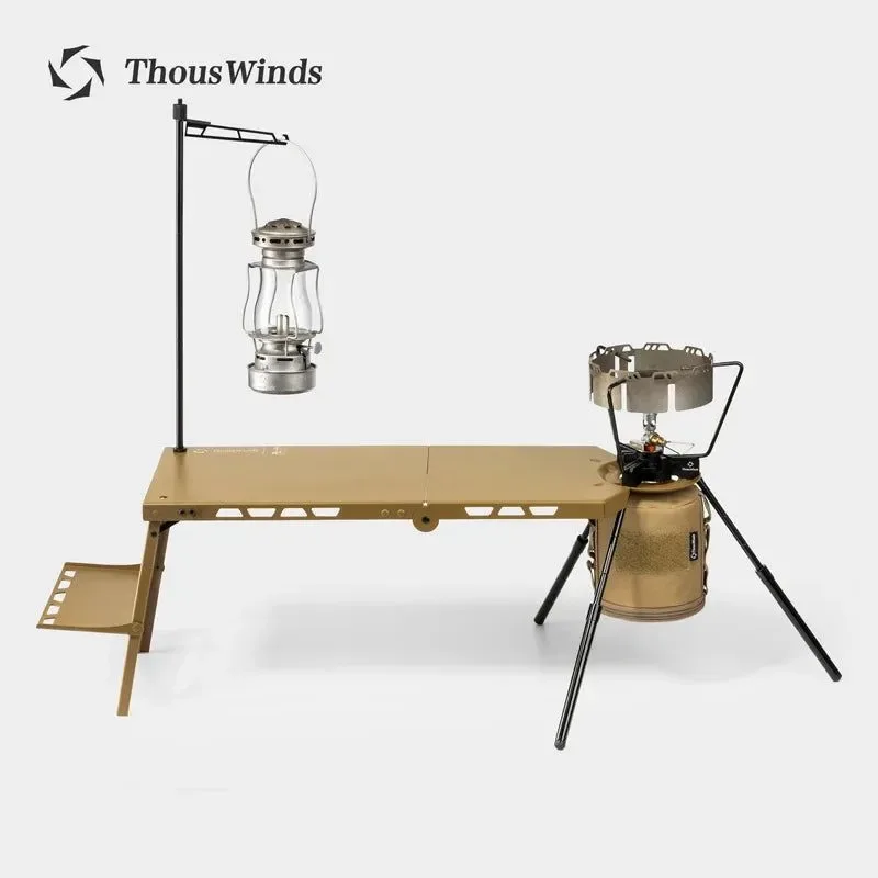 Verified Solo Aluminum Folding Camping Table – Lightweight Portable Foldable Minimalist