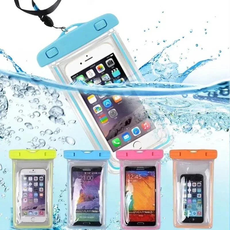 Responsible Waterproof Phone Pouch – IP68 20m Depth Shoulder Bag for Water Sports Outdoor Adventures High-Quality