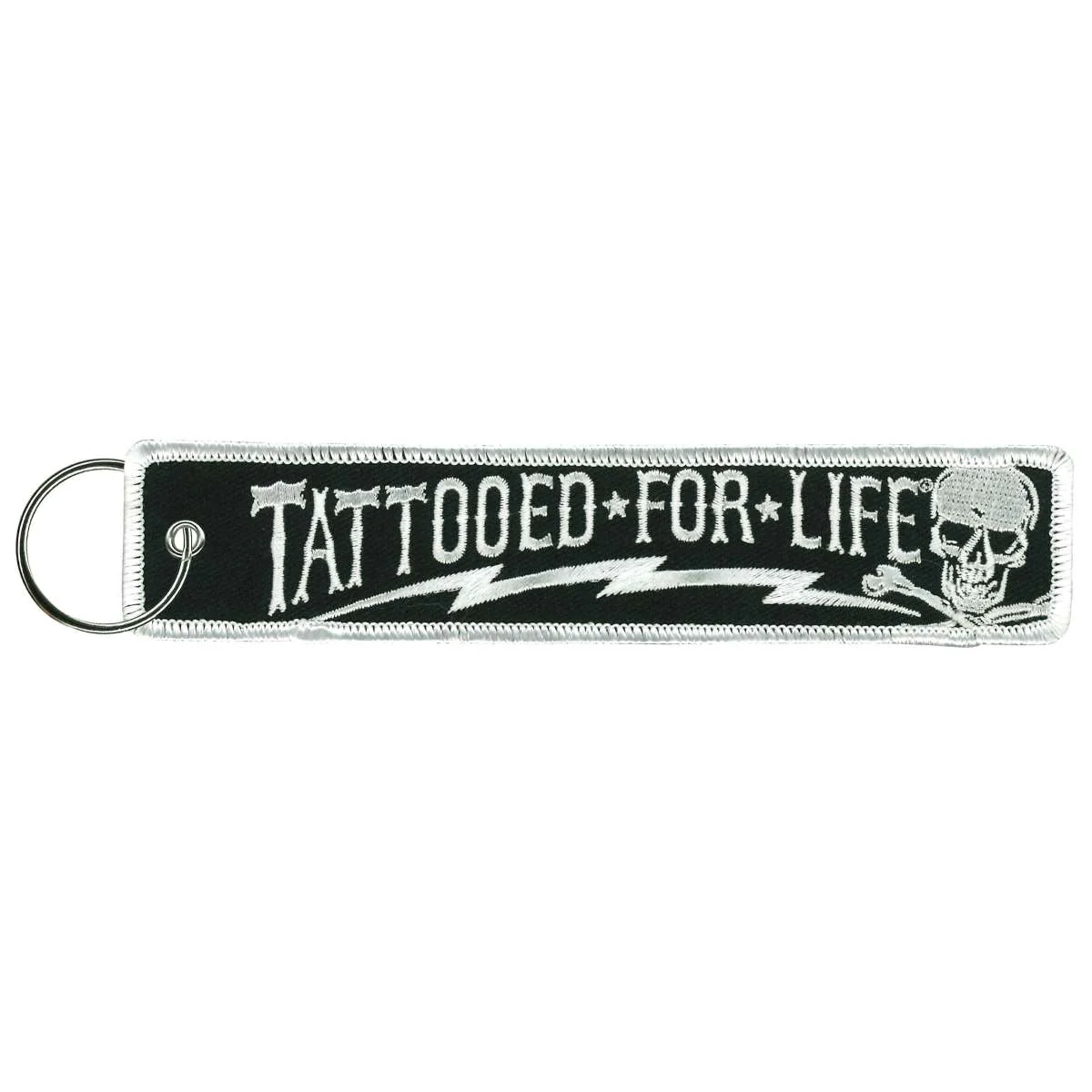 Sophisticated Hot Leathers Tattooed For Life Key Chain Fob KCH5003 Organic
