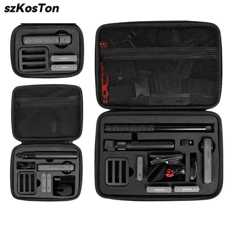 Trendy Carrying Case for Insta360 X3 X2 Camera – Portable Storage Bag Refined