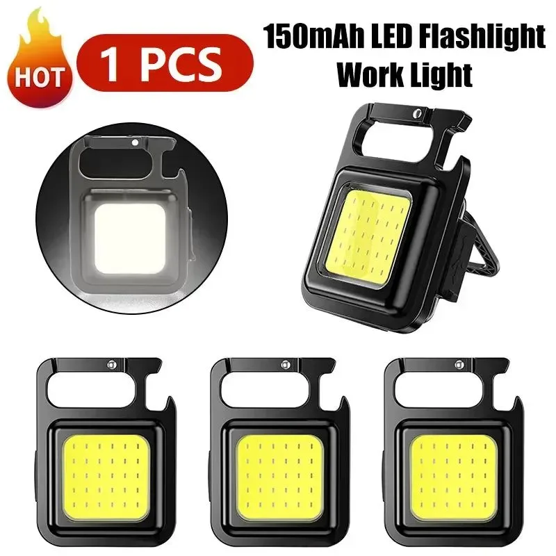 Specialty Mini USB Rechargeable LED Flashlight – Portable Work Light for Outdoor Camping Crafted