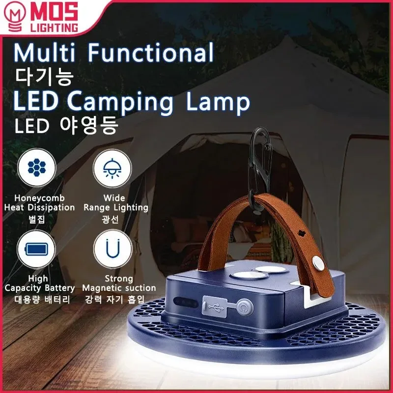 Professional Rechargeable Outdoor Camping Lantern Powerful LED Lighting for Adventures Verified