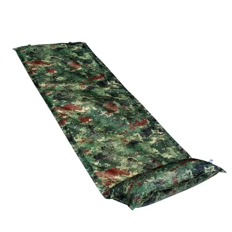 Practical Outdoor Waterproof Automatic Inflatable Camping Mattress Pad – Connectable Sponge Insulated Sleeping Pad Efficient