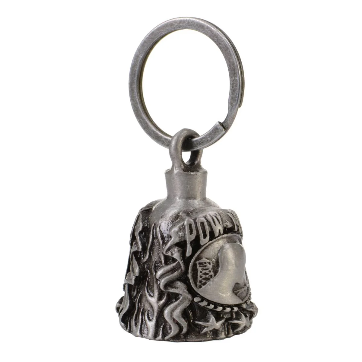 Carefully Designed Milwaukee Leather MLB9054 ‘MIA POW 02’ Motorcycle Good Luck Bell Key Chain Accessory for Bikers Smart