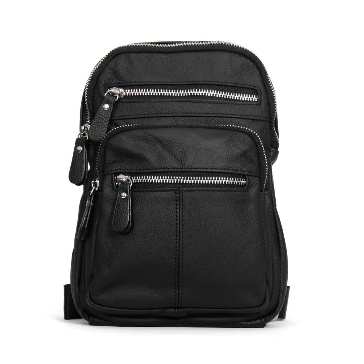 Smart Hot Leathers Compact Zipper Backpack Certified