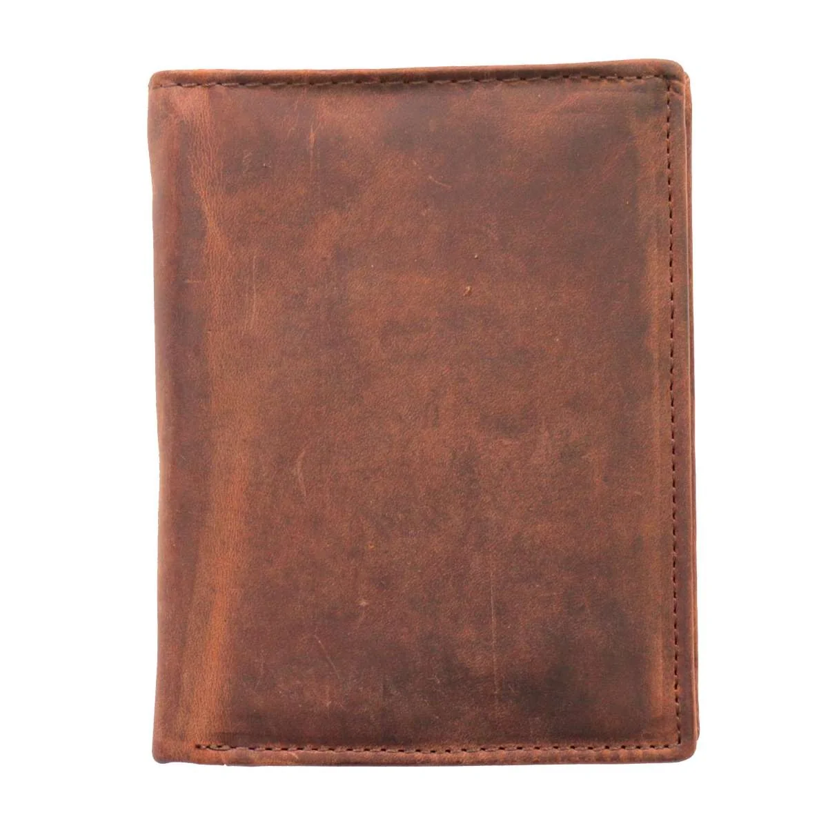 Functional Hot Leathers Bifold Leather Wallet with RFID Quality