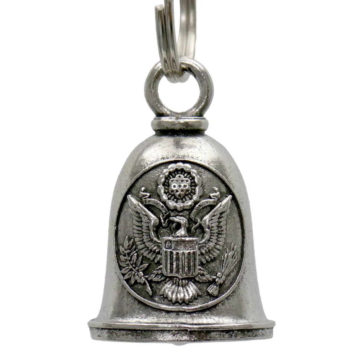 User-Friendly Milwaukee Leather MLB9147 US SEAL Motorcycle Good Luck Bell w Key Ring-Key Chain Accessory for Bikers High-Quality