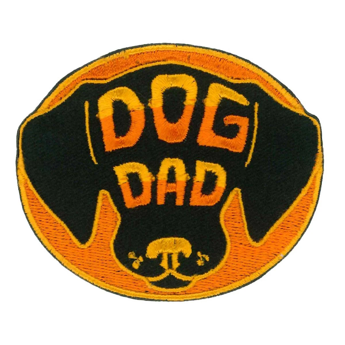 Outstanding Hot Leathers Dog Dad Embroidered Patch Ppw1224 PPW1224 Eco-Friendly