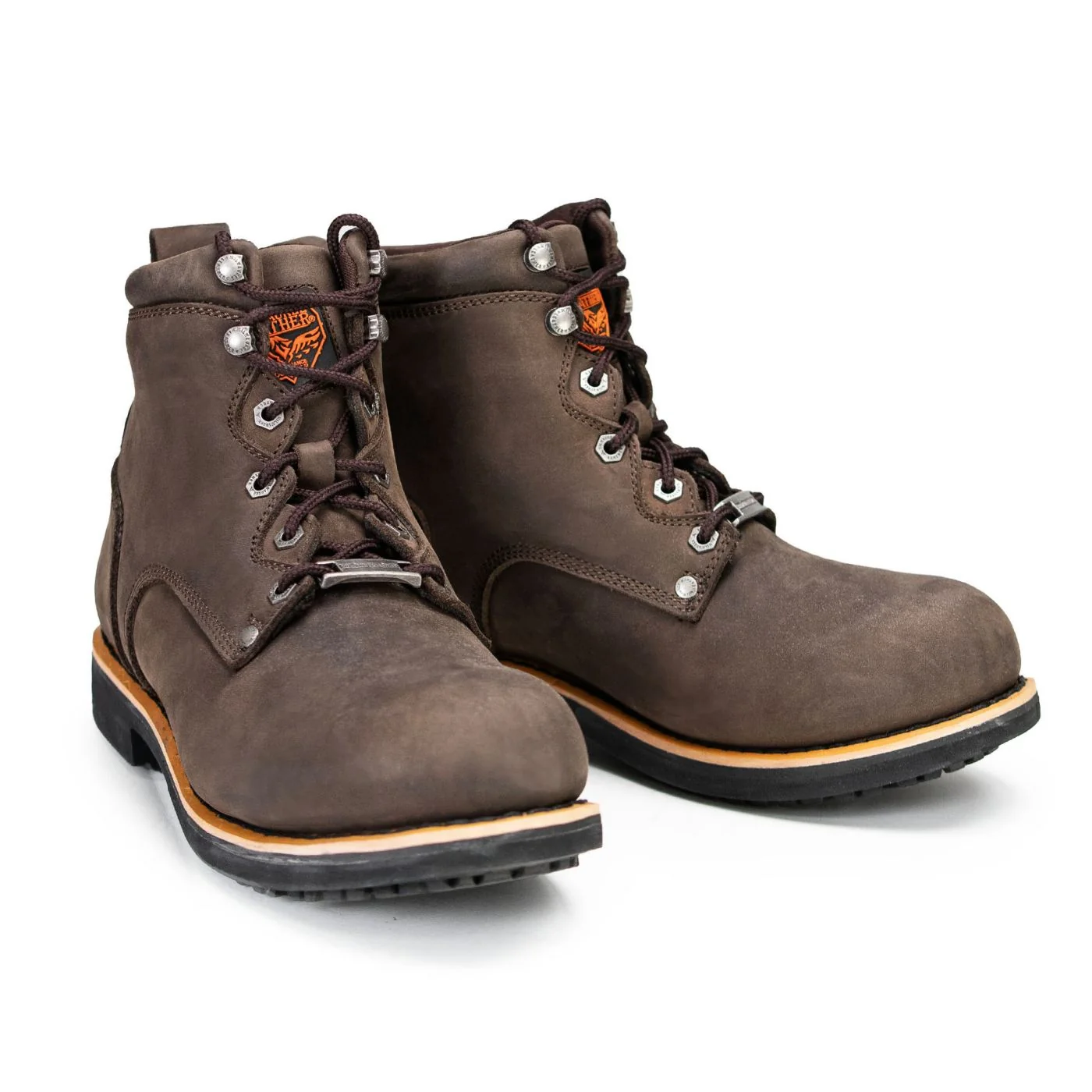 Effective Milwaukee Leather MBM9007 Men’s Logger Dark Brown Leather 6-Inch Lace-Up Motorcycle Outdoor Rider Boots Modern