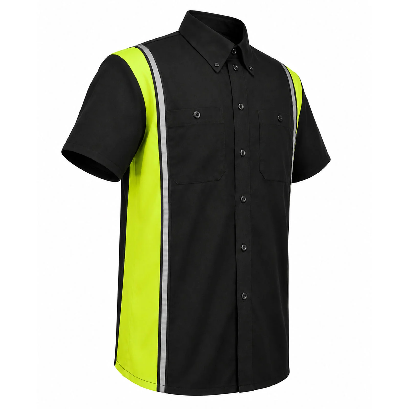 Smart MMCC Men’s Driftline Green Cotton Mechanic Shirt – MDM11611MMCC Driftline Mechanic Shirt Original Design
