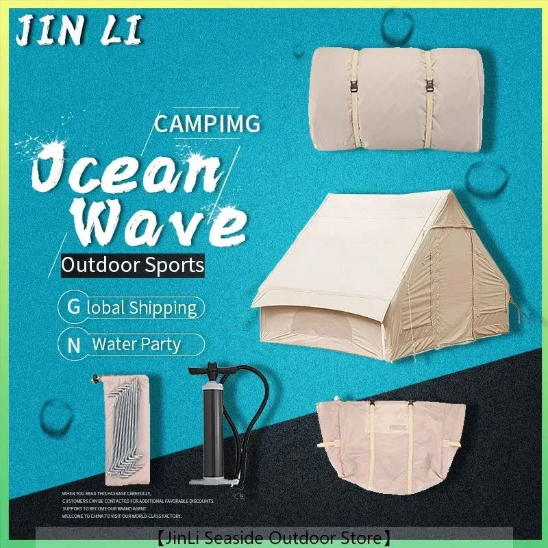 Innovative 5-8 Person Luxury Inflatable Roof Tent – Waterproof Sunscreen Carbon Fiber Glamping Shelter Consistent