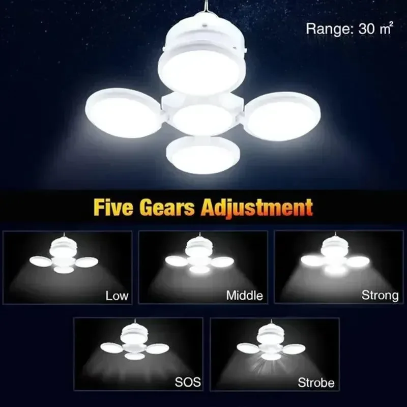 Elegant Outdoor Solar Folding Light Portable USB Rechargeable LED Bulb Search Lights Original Design