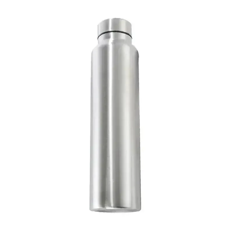 Genuine 1000ml Stainless Steel Sport Water Bottle – Rugged Metal Flask for Camping Sports and Gym Premium Material