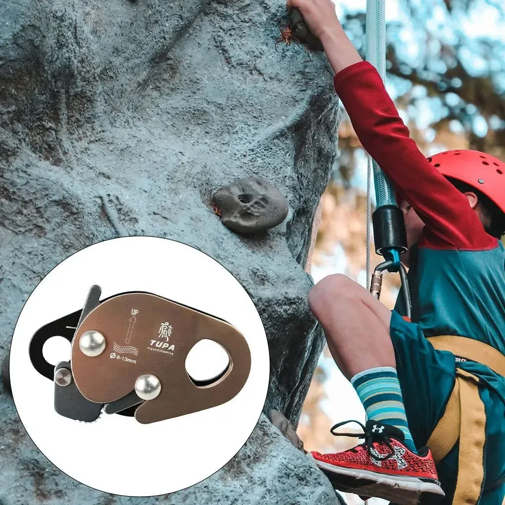 Exclusive Climbing Rope Grab Device – Anti-Falling Lock Equipment for Rappelling and Belay High-End