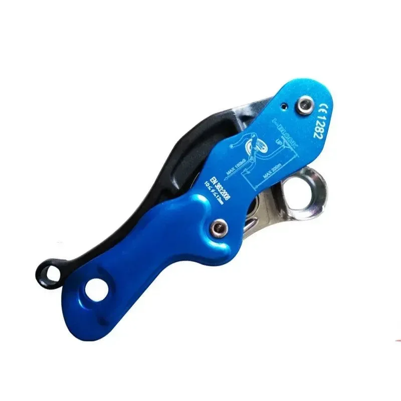 Authentic Climbing Gear Ascender and Rappelling Descender – For 10-12mm Rope 150 kg 330 lb Capacity Powerful