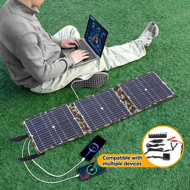 Unique Camping Solar Panel Kit Foldable Solar Power Station MPPT Portable Generator Charger 18V for Car Boat Caravan 800W Premium