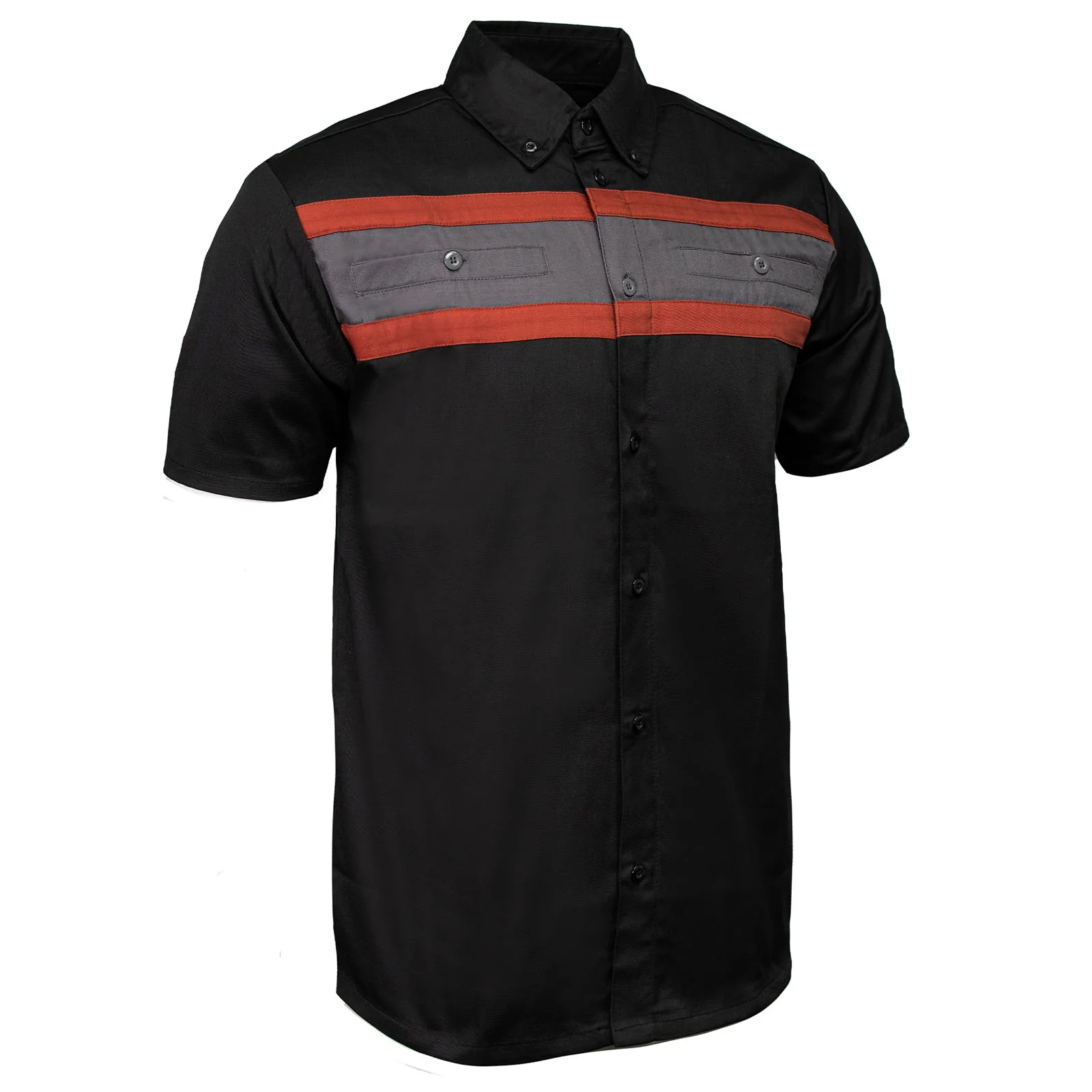 Pure MMCC Men’s Petrol Polyester Blend Mechanic Shirt – MMC16008MMCC Petrol Mechanic Shirt Fashionable