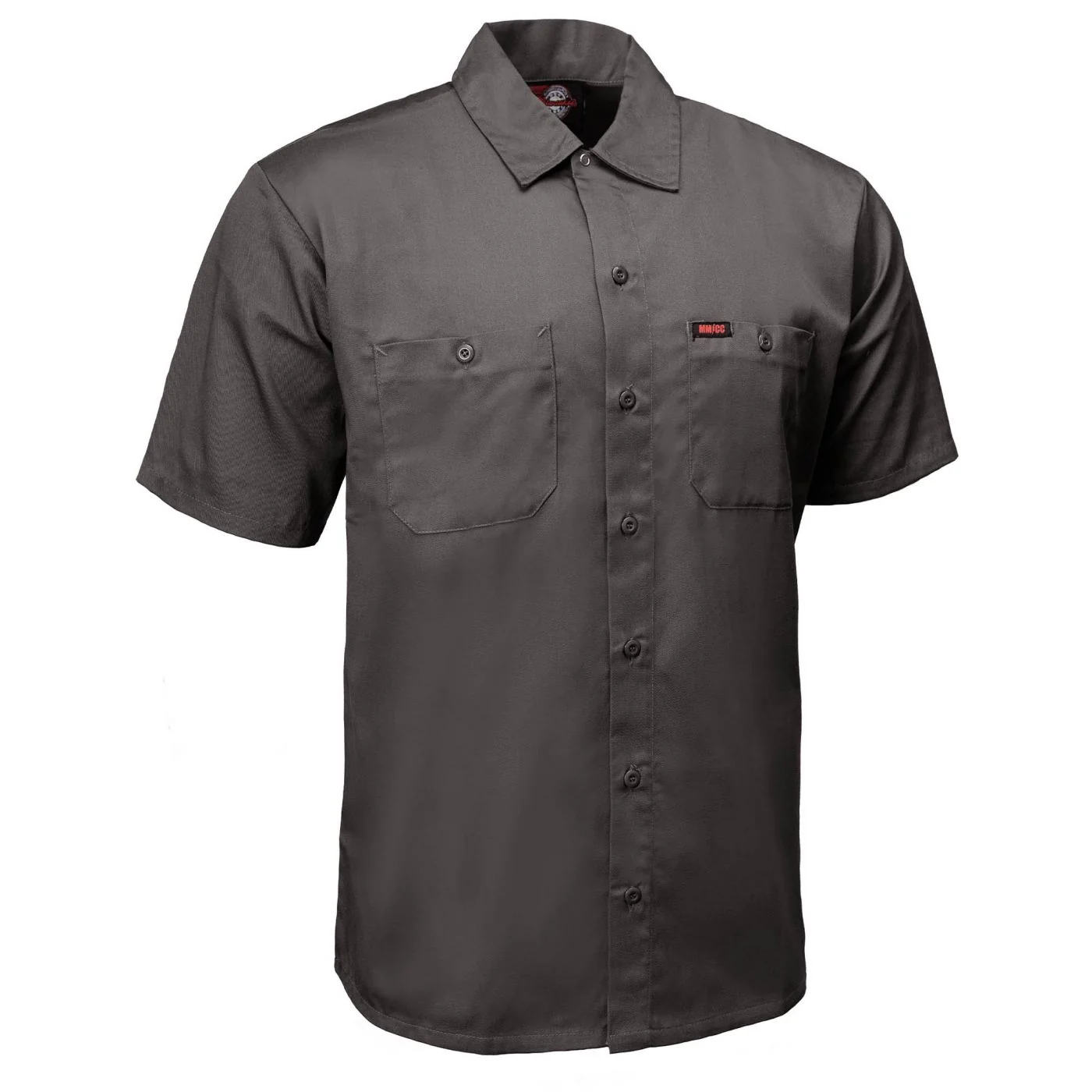 Refined MMCC Men’s Super Duty Gray Cotton Mechanic Shirt – MDM11628MMCC Super Duty Mechanic Shirt Dependable