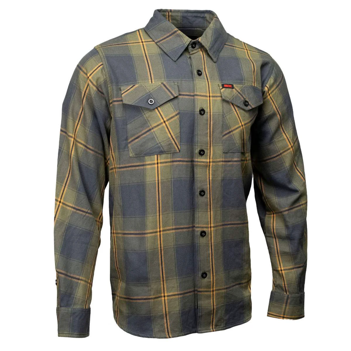 Superior MMCC Men’s Garrison Olive Gray Black Cotton Long Sleeve Flannel Shirt – MMC11621MMC11621 Garrison Men’s Cotton Flannel Comfortable