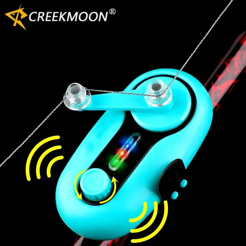 Pure Universal Fishing Bite Alarm with LED Light – Electronic Sound Alert for Sea River Rods Clip-On Design Artisan