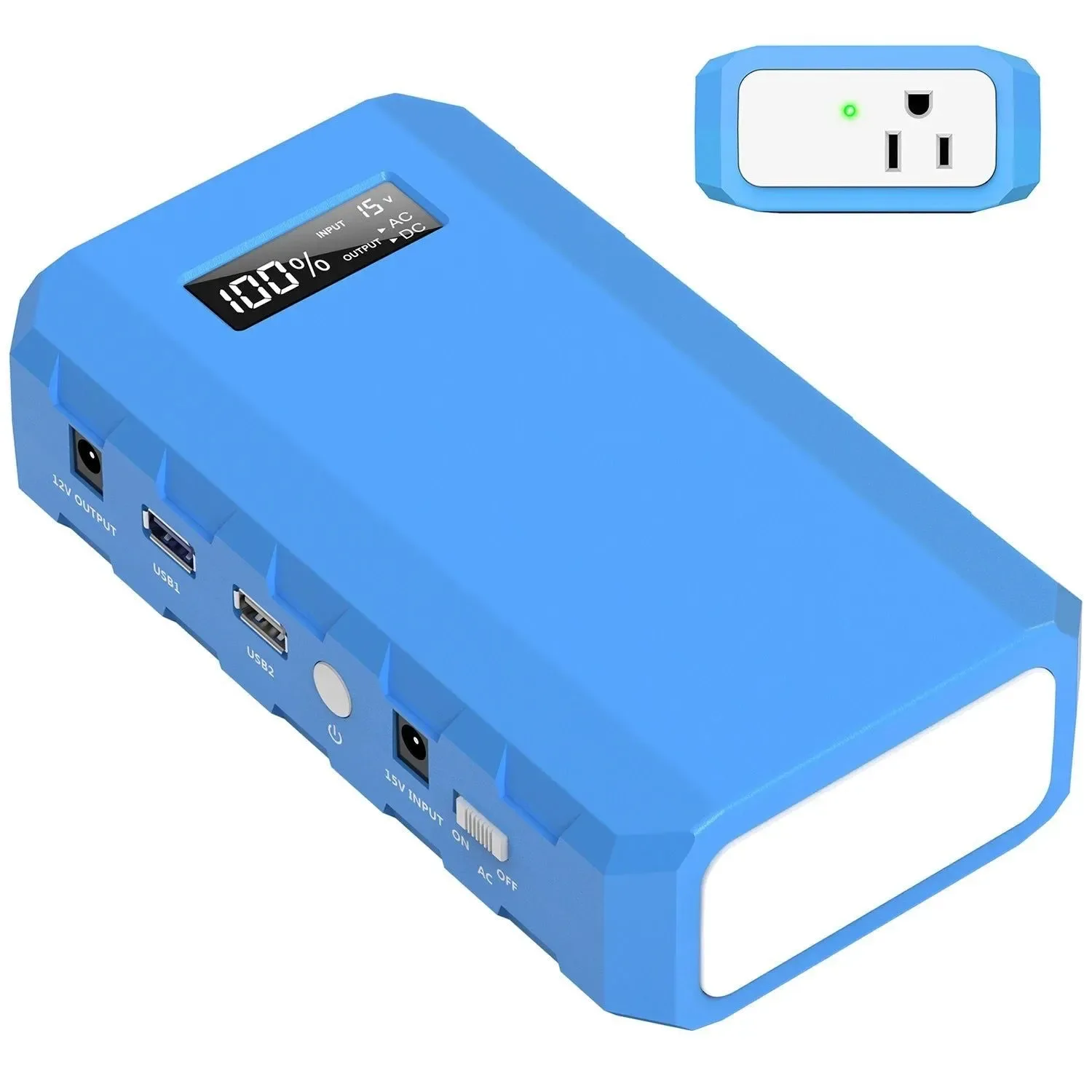 Dependable 88.8Wh Portable Power Station – 65W AC DC Outdoor Charger with Display Functional