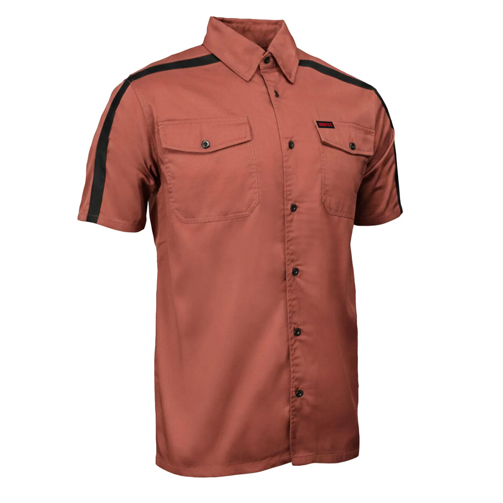 First-Class MMCC Men’s Track Mark Polyester Blend Mechanic Shirt – MDM11624MMCC Track Mark Mechanic Shirt Exceptional