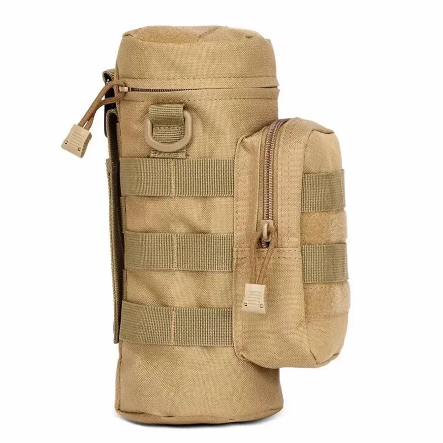 Reusable Tactical MOLLE Water Bottle Pouch – Hydration Carrier for Outdoor Adventures Responsible