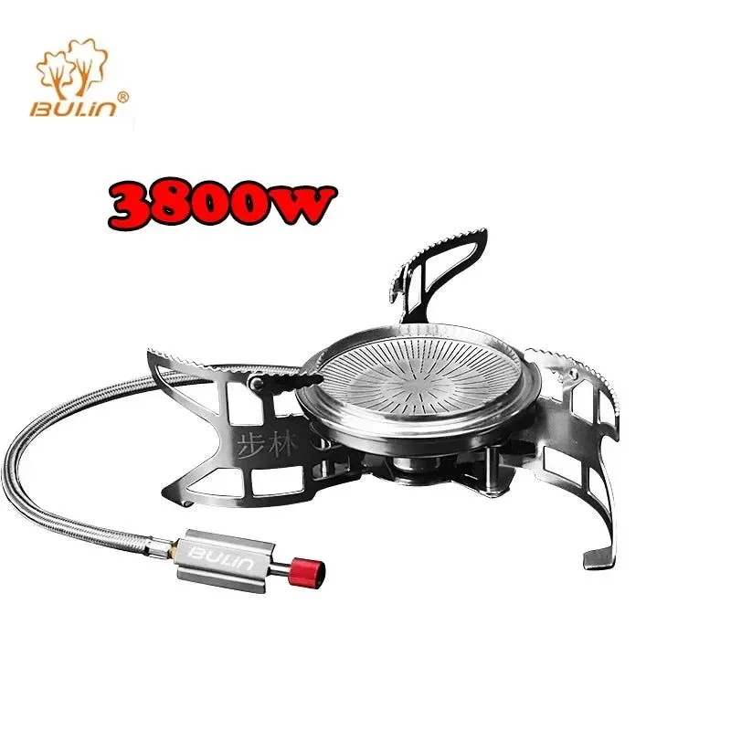Original Design 3800W Windproof Portable Gas Stove for Camping High-Altitude Cooking Natural