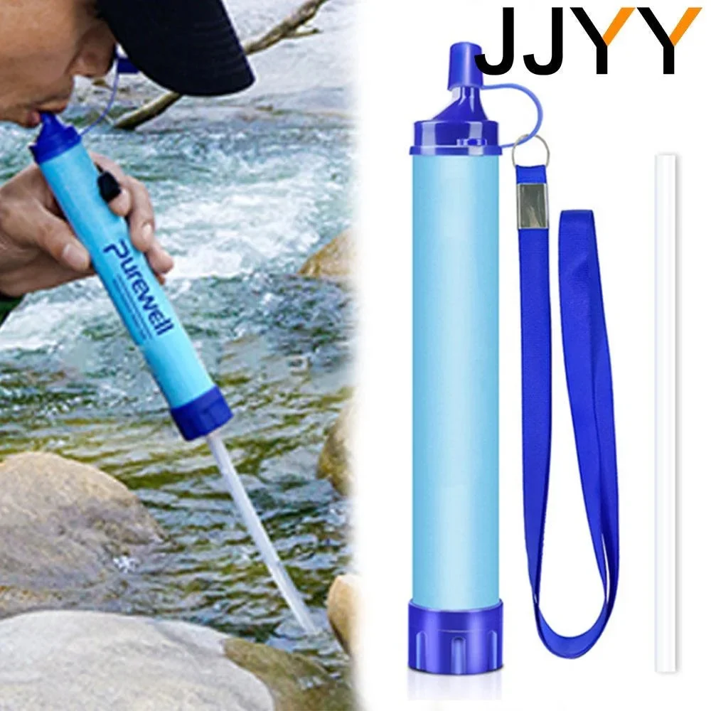Organic Portable Water Filter Straw – Outdoor Water Purifier for Camping Hiking Emergency Survival Outstanding