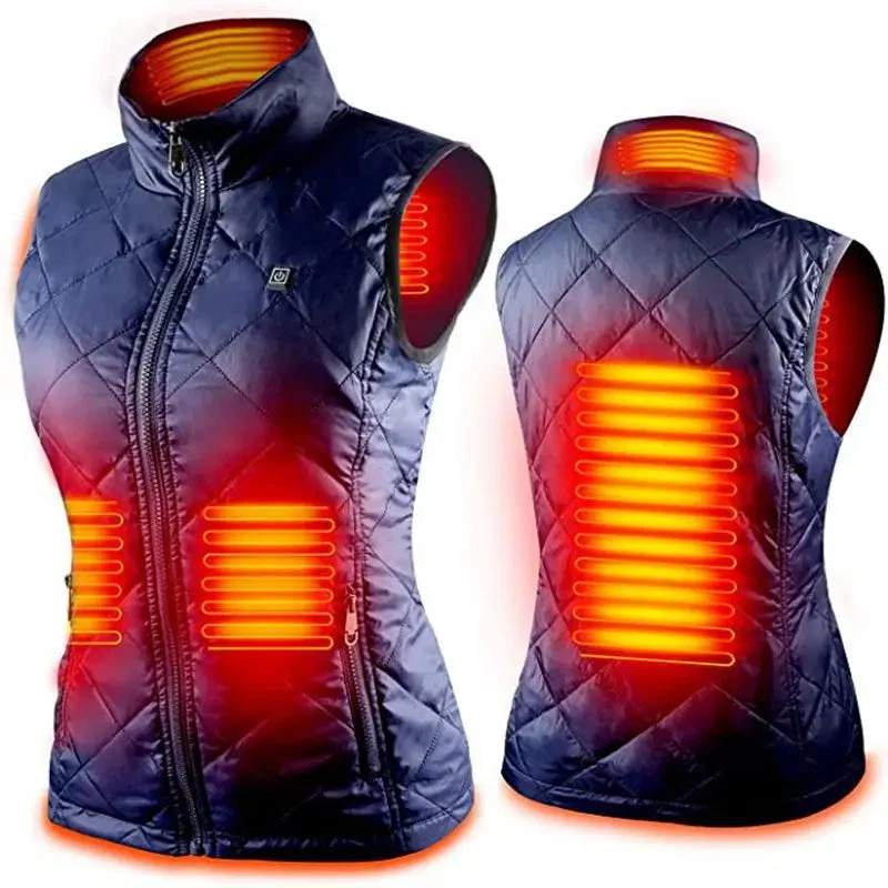 Casual Women’s USB Infrared Electric Heating Vest – Cotton Thermal Winter Jacket S–XXL Women’s USB Infrared Electric Heating Vest – Cotton Thermal Winter Warm Jacket S–XXL Proven